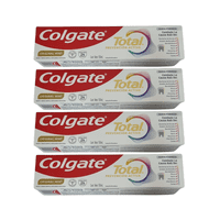 Pack 4 Colgate Total Prevención Activa Original Mint 150 Ml