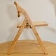 thumbnail image 5 of Silla de Comedor Plegable de Madera y Ratan, 5 of 6