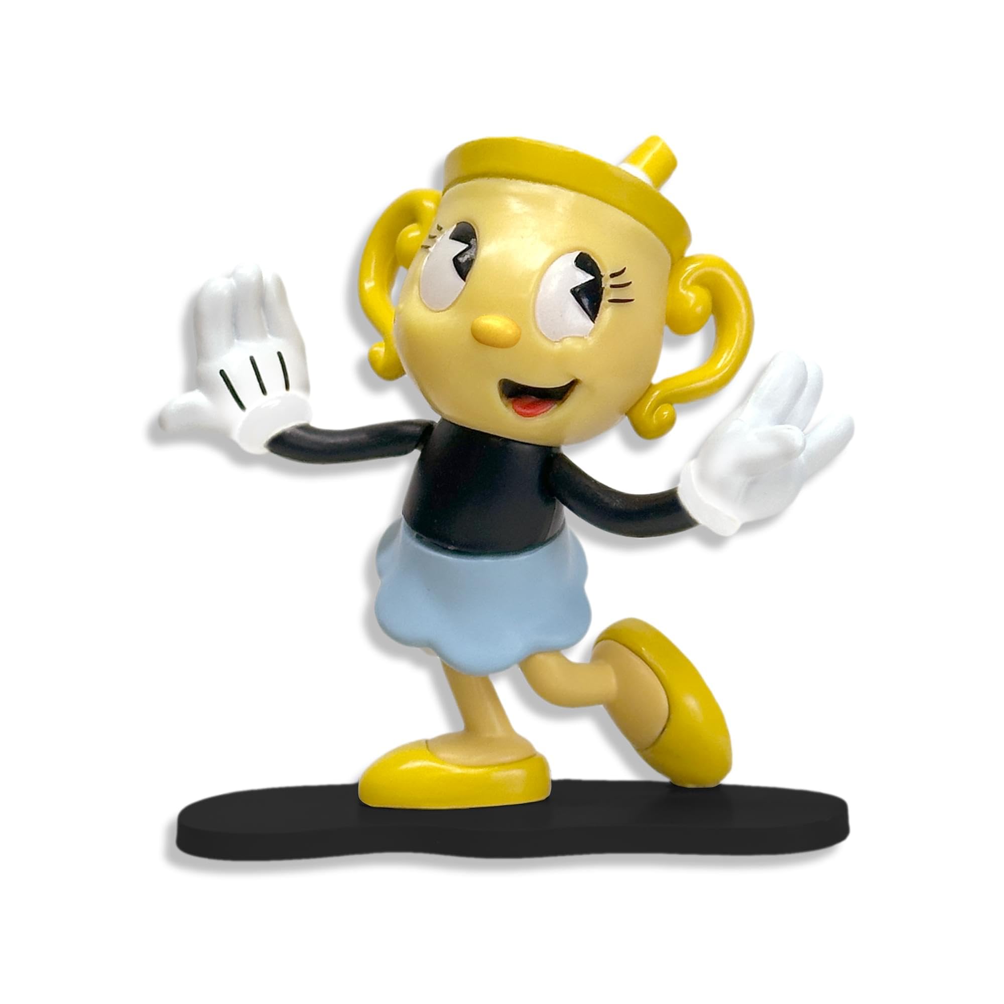 Minifigura Toynk Cuphead Ms. Chalice Create-A-Figure De 8 Cm