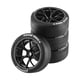 thumbnail image 3 of 4 Uds RC Car Rally Drift Neumáticos Resistentes Al Desgaste Para XV01 Escala 1:10 RC Touring Car Negro, 3 of 5