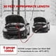 thumbnail image 5 of Jumper Cables Noone, calibre 0, 30 pies, resistente, para batería de coche, 5 of 9