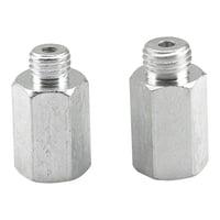 Magideal - 2X Tornillo De Broca Convertidor De Metal M14/M16 Pulidor De Rosca De Conexión Adaptador De Interfaz De Amoladora Angular Accesorio Reemplazo De