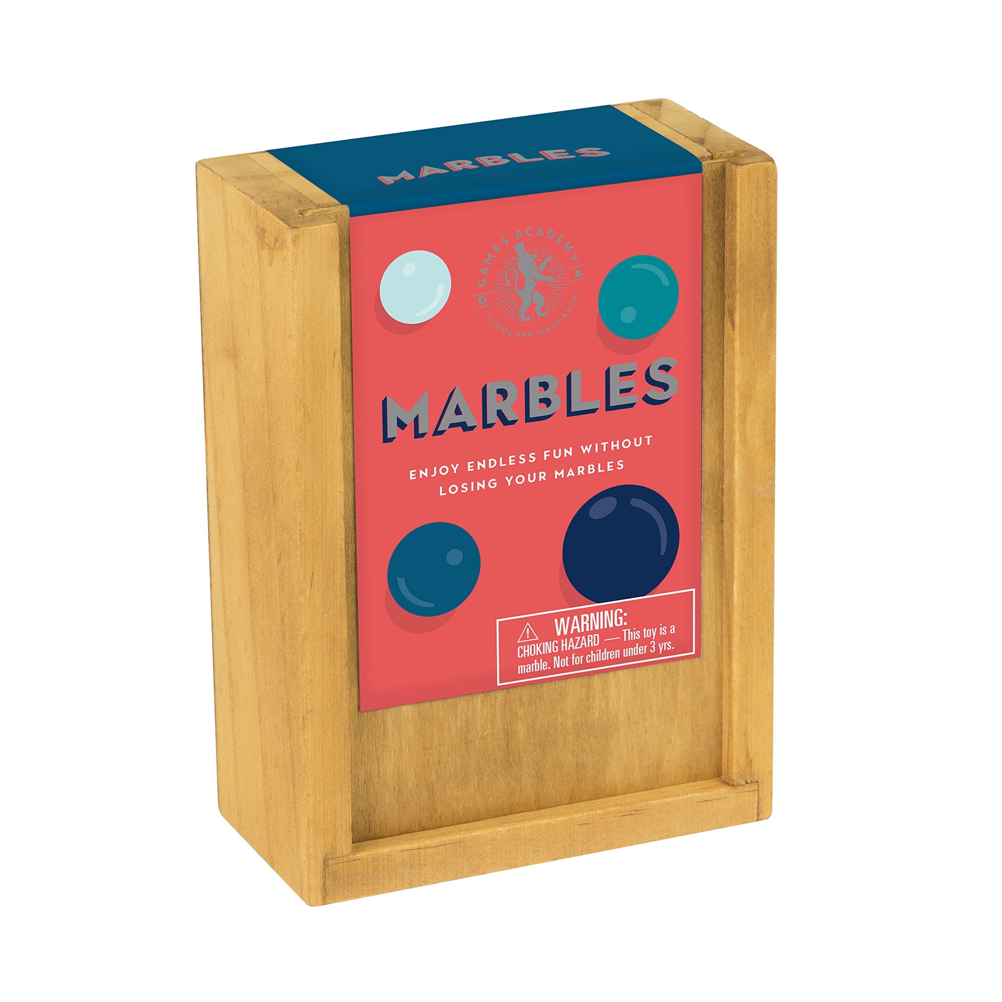 Set De Juego De Canicas Professor Puzzle Con 20 Canicas De Vidrio