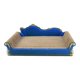 thumbnail image 2 of Rascador Para Gatos, Sofá Cama, Garra De Molienda, Tablero Rascador Para Gatitos, Azul Real, 2 of 5