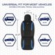thumbnail image 4 of Fundas para asientos de coche Skechers Memory Foam Air Cool Mesh Blue, 4 of 6
