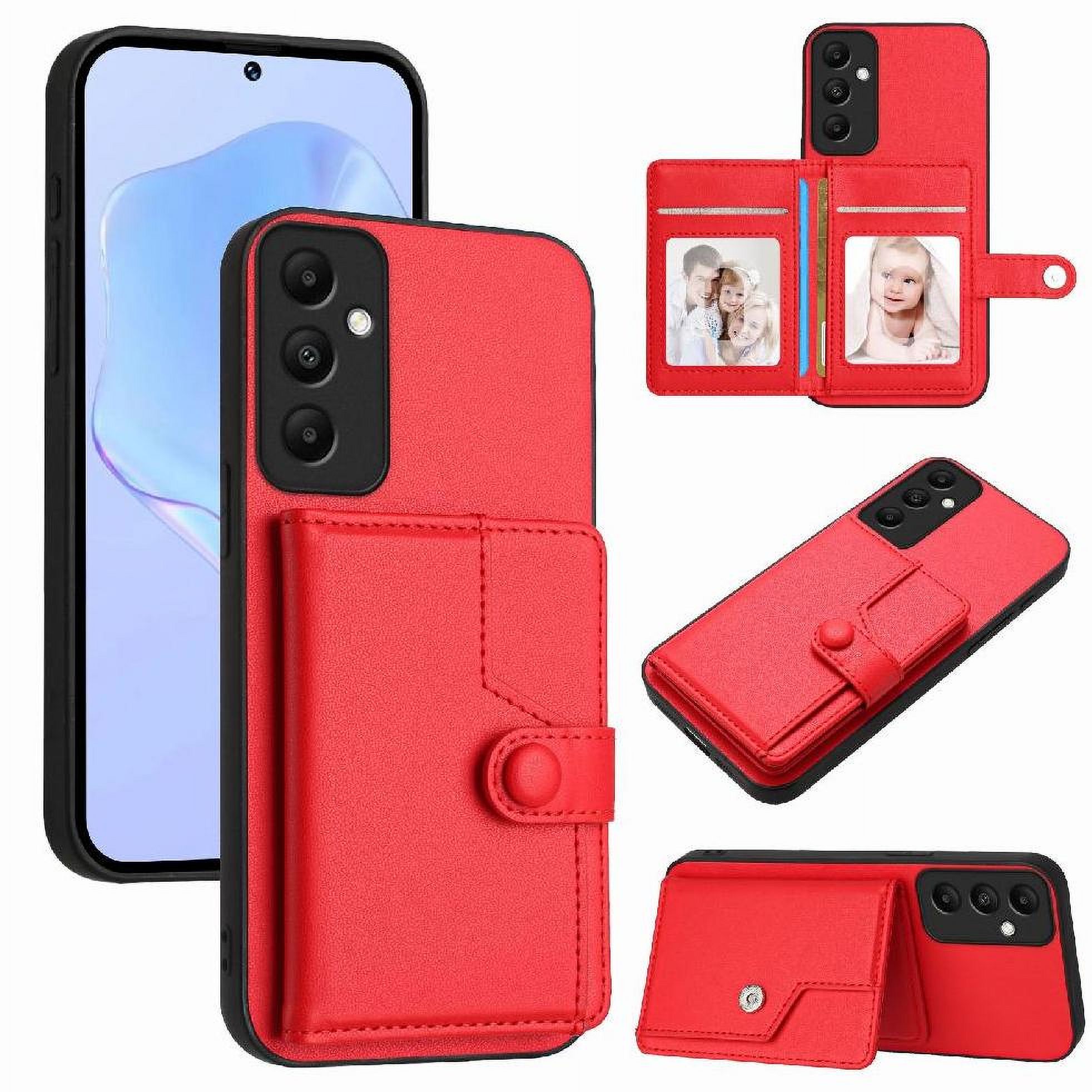 Foxdock Funda Para Samsung Galaxy A06 Con Bloqueo Rfid - Diseño Elegante Con Cierre De Botón