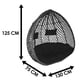thumbnail image 2 of Silla Colgante XL Gris (Sin Estructura), 2 of 2