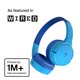 thumbnail image 2 of Auriculares inalámbricos Belkin SoundForm Mini Kids con micrófono, color azul, 2 of 7