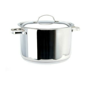 Olla Recta Con Tapa 6,5Lt Acero Inoxidable 24Cm Basic Lacor