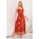 thumbnail image 2 of Maxi Vestido Largo Verano Mujer Holgado Pabilos Estampado 3359, 2 of 3
