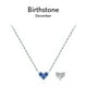 thumbnail image 4 of Colgante con colgante de corazón de plata de ley, 4 of 6