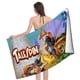 thumbnail image 4 of TaleSpin Toalla de playa de secado rápido con diseño temático, regalo para mujeres y niñas, ideal para cumpleaños, fans, amantes de la música, uso en la playa o al aire libre, 78 × 150 cm, 4 of 6