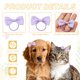thumbnail image 3 of Uxcell Lazos Lindos para el Pelo de Perro, Lazo Pequeño de 2" con Banda de Goma, Accesorios de Disfraces Hechos a Mano para Mascotas, (Púrpura Claro, 10 Piezas), Destinado para Cachorros Gatos Fiesta, 3 of 7