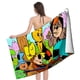 thumbnail image 4 of Los Osos Montañeses Toalla de playa de secado rápido con diseño temático, regalo para mujeres y niñas, ideal para cumpleaños, fans, amantes de la música, uso en la playa o al aire libre, 78 × 180 cm, 4 of 6