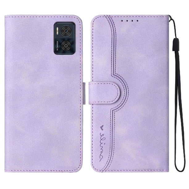 Funda FOXDOCK para Motorola Moto E22 -Diseño elegante,Ideal para hombres y mujeres