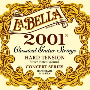 Set De Cuerdas Guitarra Clásica La Bella 2001 (Tensión Alta)