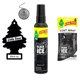 thumbnail image 1 of Ambientador para auto AHSR Black Ice: paquete con spray y envolturas para rejilla, 1 of 5