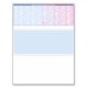 thumbnail image 1 of NextDayLabels 500 Cheques en Blanco con Tapa Prismática Rojo‑Azul, 1 of 9