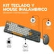 thumbnail image 3 of Kit Teclado y Mouse Inalámbrico Numérico Bluetooth USB, 3 of 8