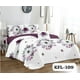 thumbnail image 1 of Cubrecama Quilt Verano 2 Plazas - Blanco Flores Lila Kfl109, 1 of 1