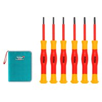 Juego Destornillador Para Eléctrico 6 Piezas Total