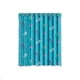 thumbnail image 1 of Cortina de ducha de verano azul, juego de cortina de baño con ganchos, tamaño 60 x 72 pulgadas, 1 of 3