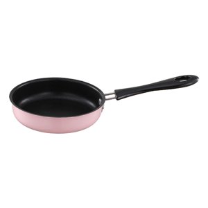 Magideal - Sartén Para Tortilla De Inducción Hamburguesa De Jamón Antiadherente Cocinar Huevos Sartén Para Saltear Pequeña Utensilios De Cocina Sartén Sin Bpa Pa Rosado