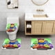 thumbnail image 2 of Juego de Alfombras de Baño Desmarcar Bob El Tren 3 Piezas, 2 of 6