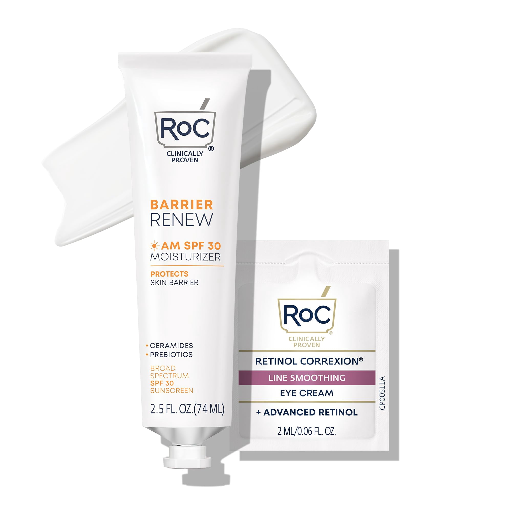 Crema Hidratante De Día Roc Barrier Renew Spf 30 Con Ceramidas 75 Ml