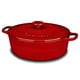 thumbnail image 1 of Cazuela Cuisinart Chef's Classic de hierro fundido esmaltado, 5,5 L, roja, 1 of 2