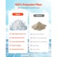 thumbnail image 2 of Bolas de filtro de piscina VEVOR para filtro de arena, 1,6 kg, reutilizables, poliéster, 2 of 9