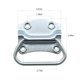 thumbnail image 2 of Jaladera de pecho para muebles Home Master Hardware, paquete de 8, zincado, 2 of 7