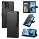 thumbnail image 2 of Funda para FOXDOCK Motorola Moto G72– Cuero Premium, 3 ranuras para tarjetas, Protección contra impactos, 2 of 5