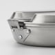 thumbnail image 3 of 304 acero inoxidable mess kit plato conjunto tipo al aire libre camping senderismo picnic barbacoa playa,acero inoxidable camping almuerzo caja con manija,, 3 of 3