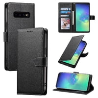 Funda Para Foxdock Samsung Galaxy S10 Plus– Cuero Premium, 3 Ranuras Para Tarjetas, Protección Contra Impactos