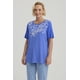 thumbnail image 4 of Polera Mujer Estampada Azulino, 4 of 8