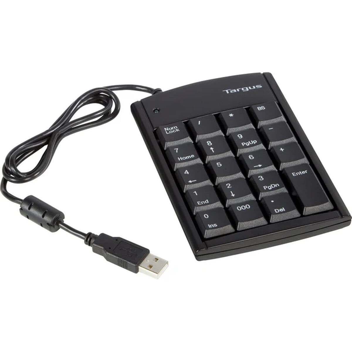 Teclado Numarico Targus 19 Teclas Con Hub Usb Cableado