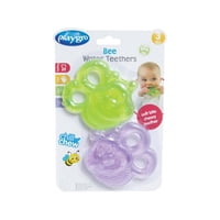 Playgro - Pack Mordedor De Agua Abeja Multicolor
