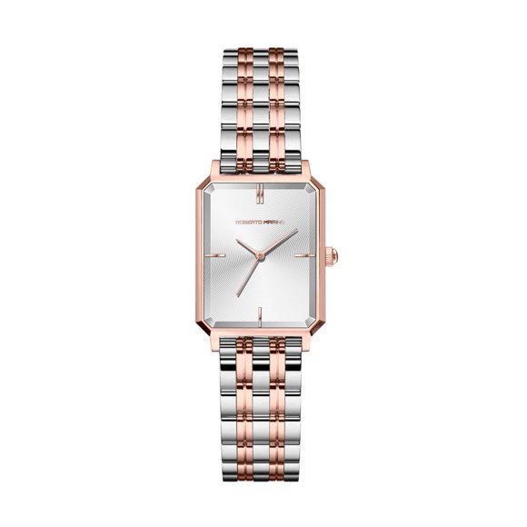 Reloj Roberto Marino RM1986 Cuarzo Plata 3ATM