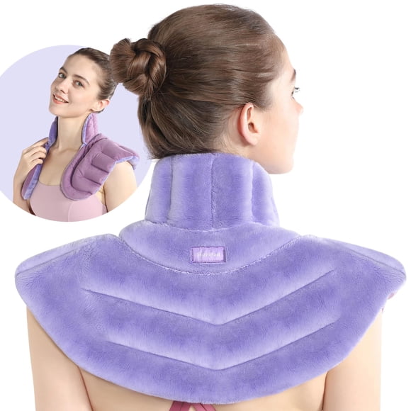 Almohadilla Térmica Para Cuello Y Hombros Con Aromaterapia De Lavanda