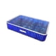 thumbnail image 2 of Cajón Caja De Almacenamiento Organizador De Cosméticos Escritorio Para Tocador Estante De Tocador Azul Translúcido, 2 of 5