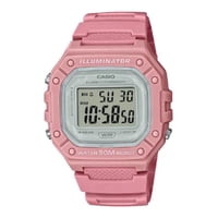 Reloj Digital Rosado Casio W-218Hc-4Av