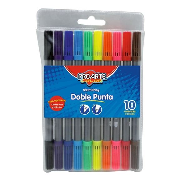 Plumon 10 colores doBlistere punta