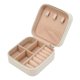 thumbnail image 1 of Caja De Joyería Contenedor Escaparate Caja De Almacenamiento De Joyería Para Colgante Pendiente Pendiente Beige, 1 of 3