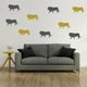 thumbnail image 2 of Decomural Lion Silhouette Big Cats Pack WS-33194, 2 of 2