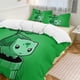 thumbnail image 2 of PokmonBulbasaur 3 Piece Sets Full/Queen Size - Reversible Microfiber Quilts with Shams Soft Lightweight Bedspread Coverlet Comforter for All Season Bed Sheets, 2 of 4