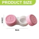 thumbnail image 2 of Estuche para lentes de contacto, embalaje a prueba de fugas, apto para exteriores, mini estuche para lentes de contacto con tapa de rosca., 2 of 5