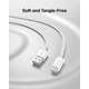thumbnail image 4 of Cable USB-A a USB-C trenzado Belkin de 1 m, blanco (paquete de 2), 4 of 8