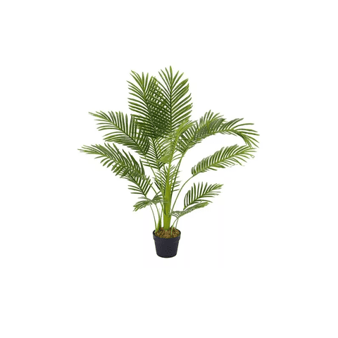 Genérico - Planta Artificial En Maceta Enredadera Palmera Decoración