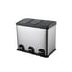 thumbnail image 1 of Basurero Acero Inox con Pedal 3x15 Lt, 1 of 3